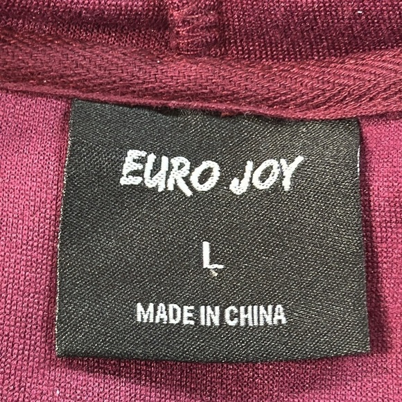 NWT Jogging Pants - Burgundy Color Trend - Picture 3 of 4